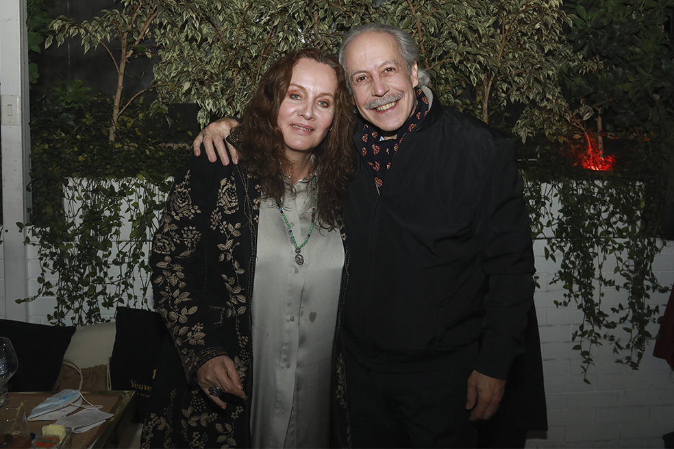 Alejandra Borrero y Santiago Bejarano