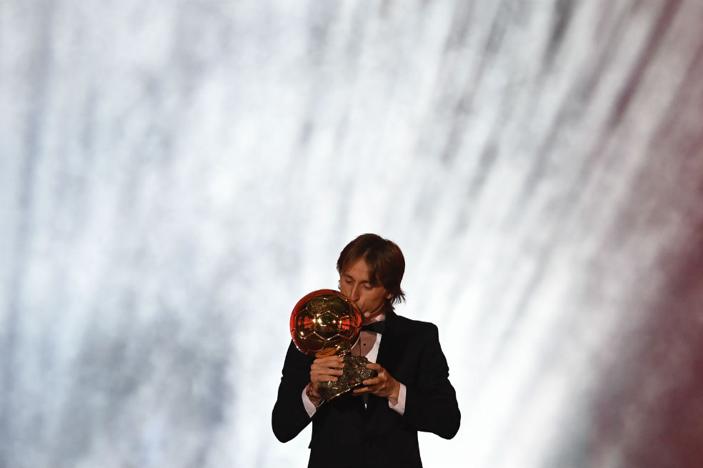 Luka Modric ganó el Balón de Oro 2018