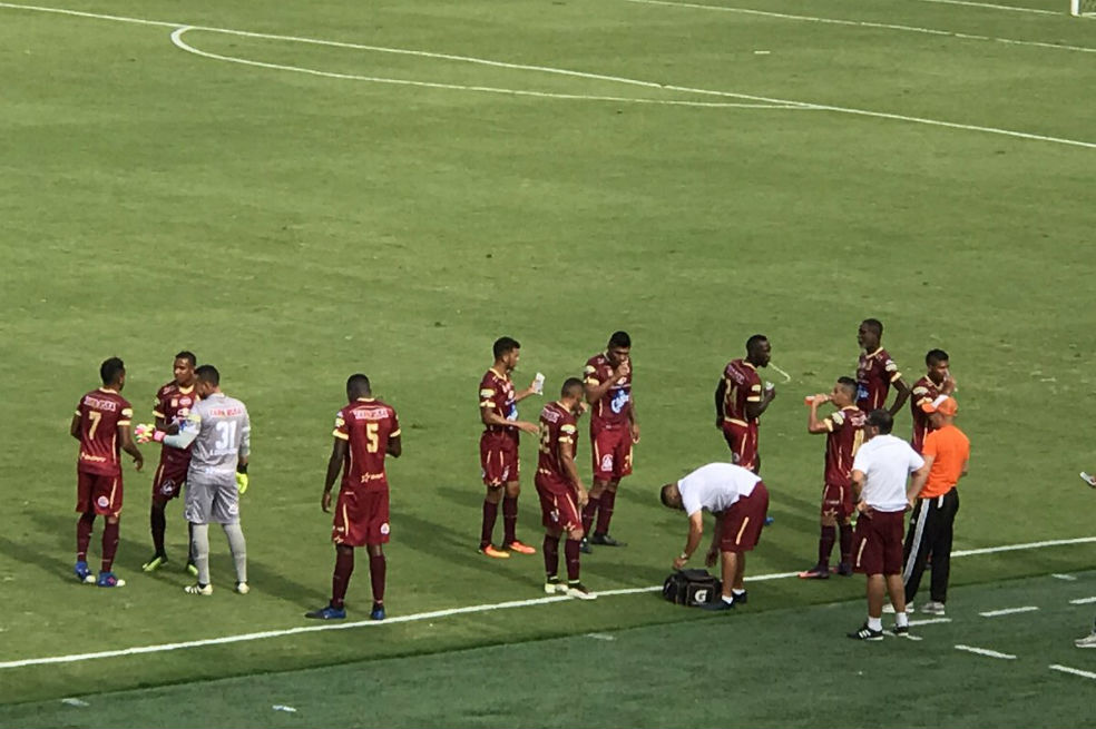 Tolima no concretó y apenas empató con Jaguares en Ibagué