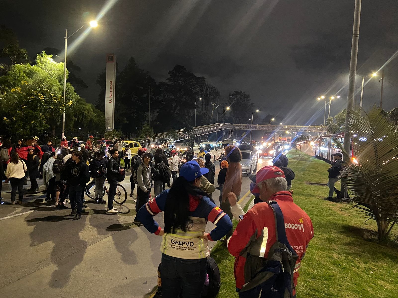 Movilidad hoy 3 de abril: se recupera la movilidad tras protestas en la U. Nacional