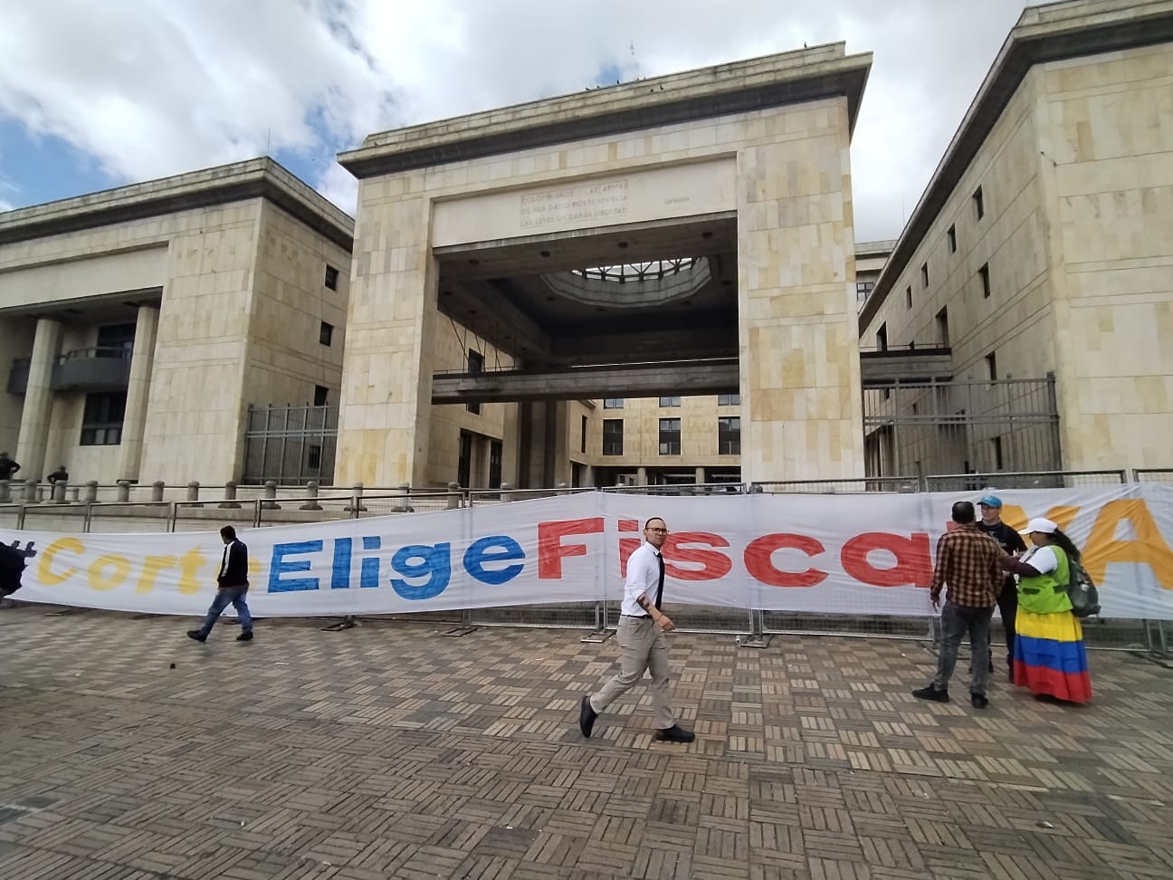 Finalizan marchas convocadas para este 22 de febrero en Bogotá