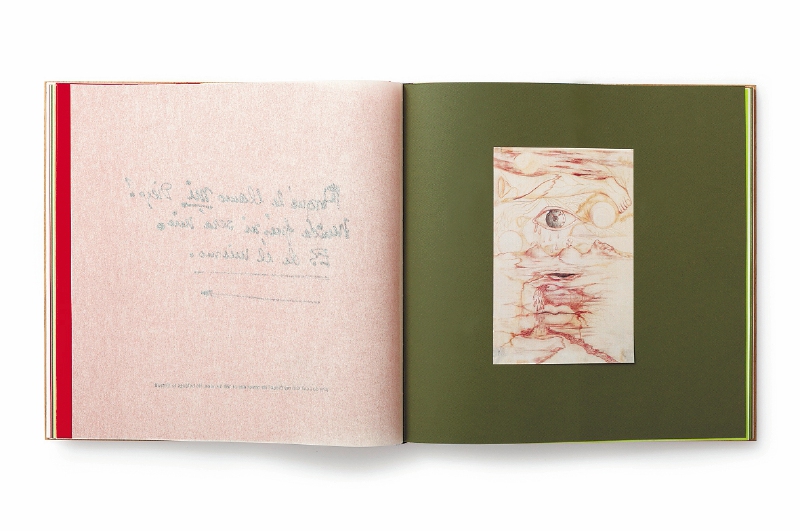 “Libro de arte: los bosquejos de una atribulada vida” se denomina esta parte de la obra.   