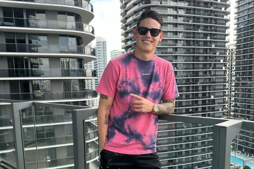 Video: Así vieron a James Rodríguez ahora que no está en Qatar con Colombia