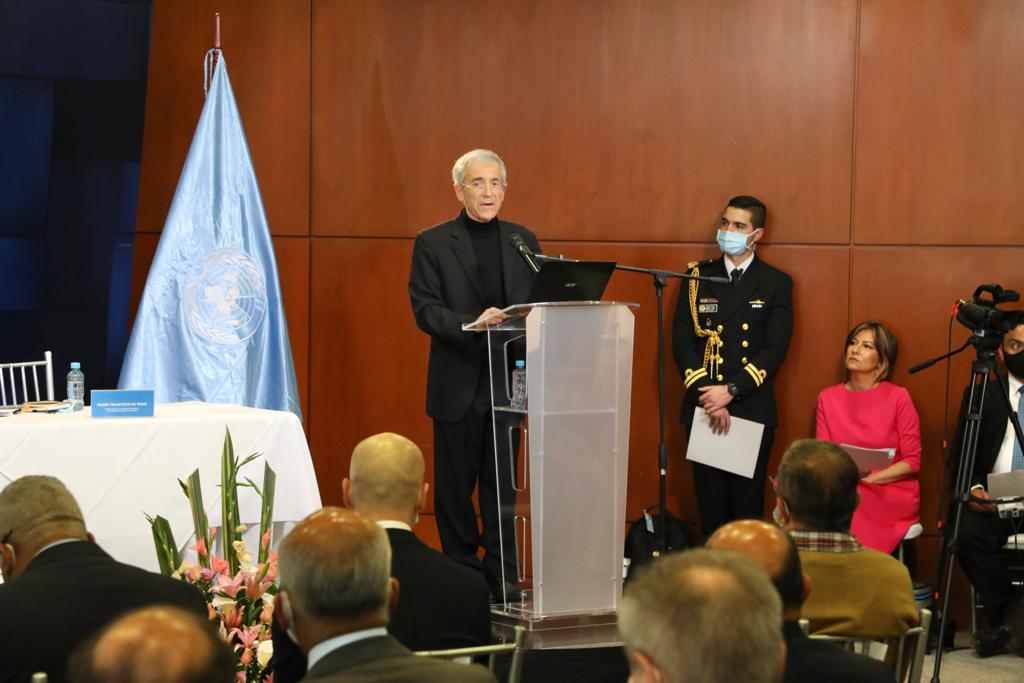 El padre de Roux también hizo un detallado conteo de temas que han fallado en la implementación del Acuerdo de Paz durante la conmemoración de los cinco años de la firma.