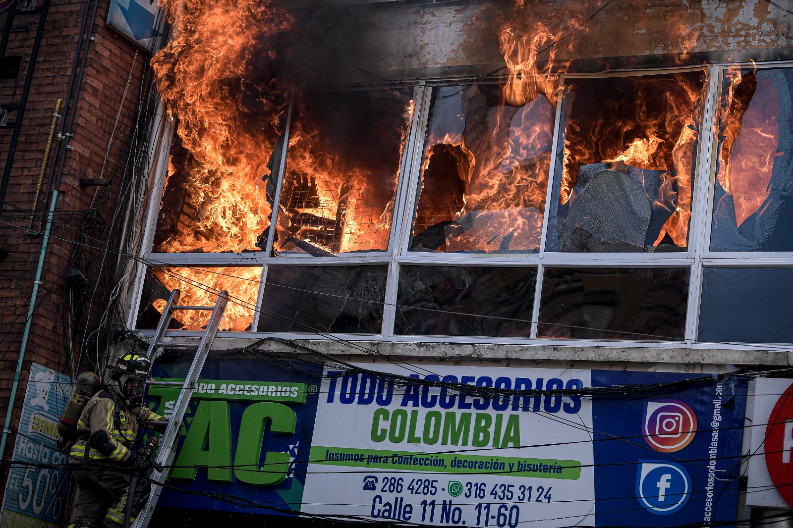 Incendio en el sector de San Victorino controlado en un 100 % ¿Qué se sabe?