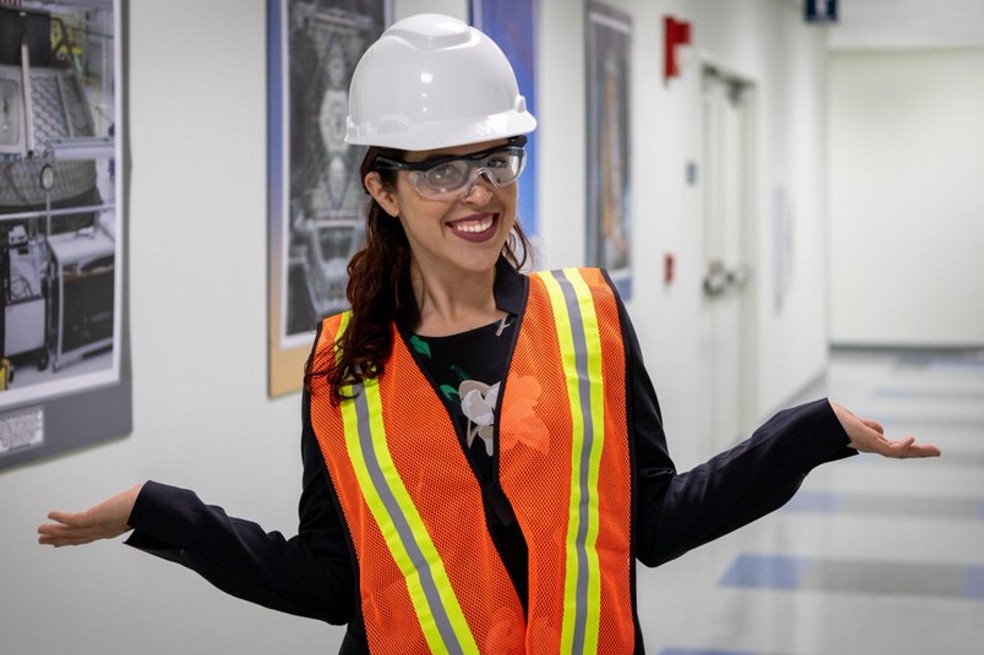 Ivette Rivera Aponte lleva ocho años trabajando en la misión Artemis. Fue la responsable del diseño y la construcción del brazo de acceso de la tripulación a la cápsula de la nave Orion.