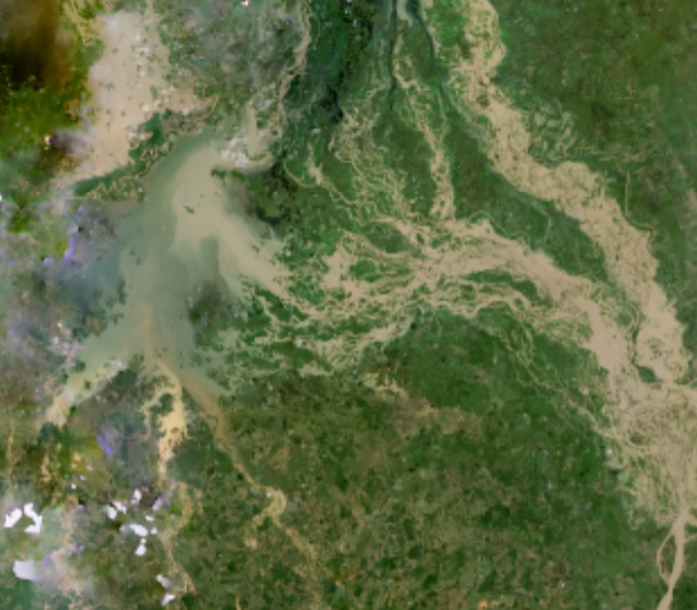 Imágenes satelitales: el antes y el ahora de los puntos más inundados de Colombia