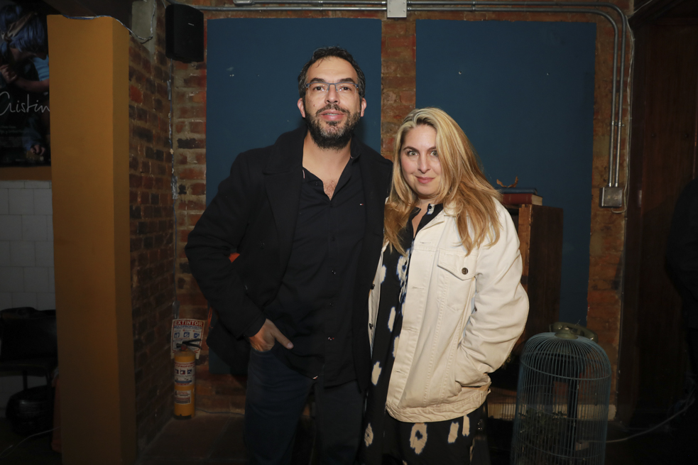 Mauricio Reyes y Uschi Levy