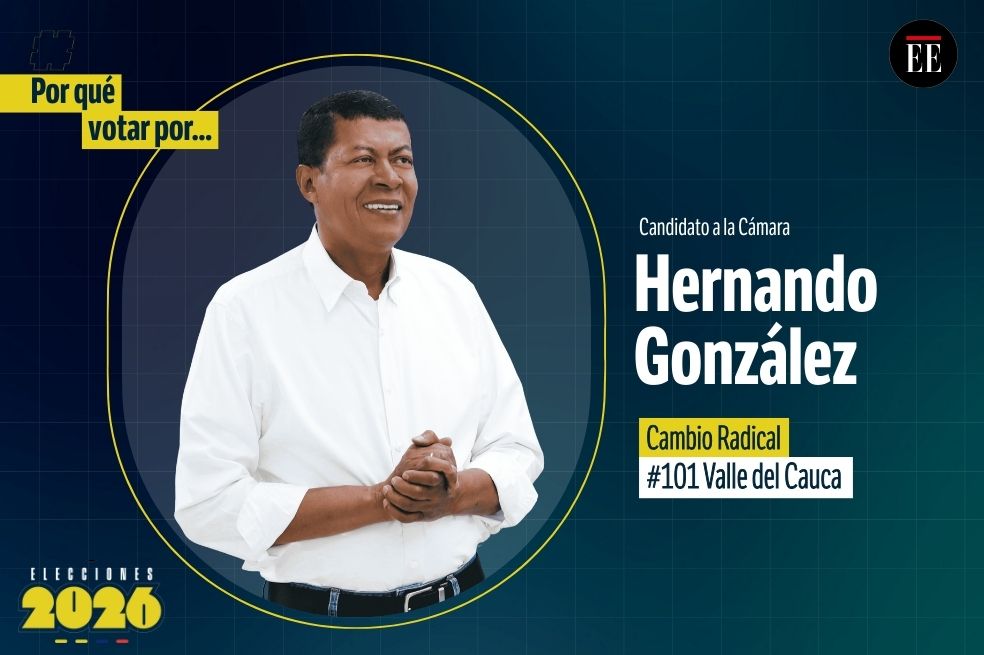 “Por qué votar por”: Hernando González, candidato a la Cámara