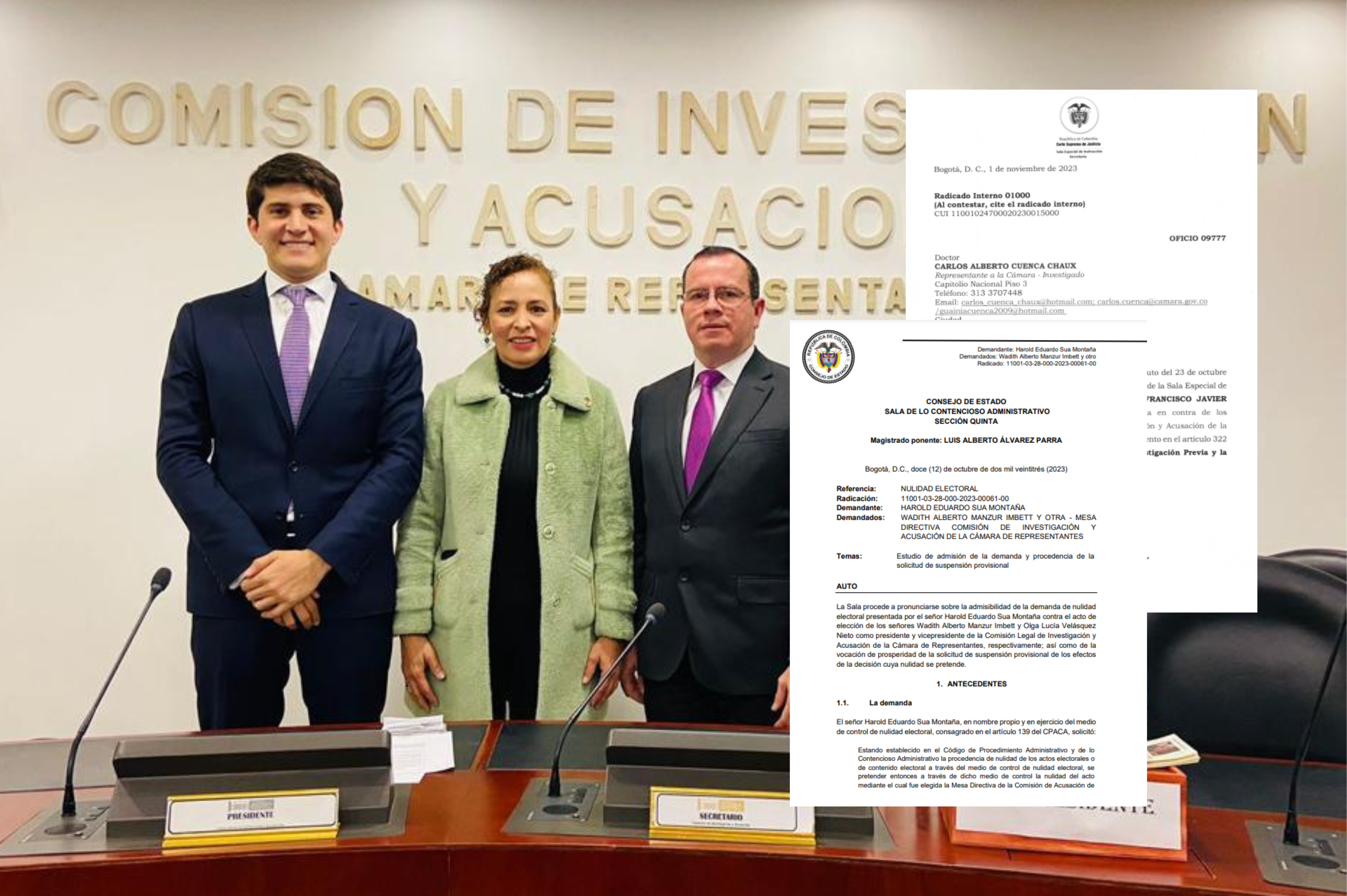 Denuncian “cerco judicial” sobre la Comisión que investiga a Petro y a magistrados