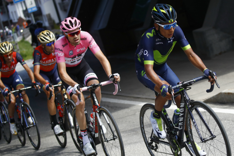 Tras la etapa 18 del Giro, Nairo no se sacó diferencias con Dumoulin y sigue a 31 segundos