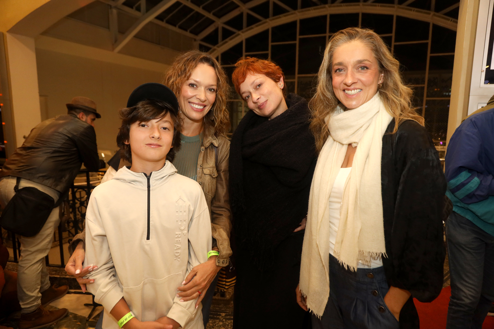 Mathias Korn, Carolina Acevedo, Marcela Acevedo y Carolina Gutiérrez