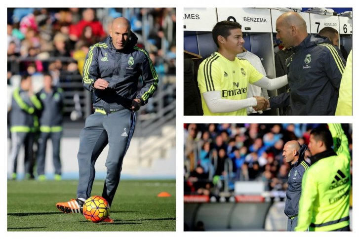 Zidane no quiere ver ni en pintura a James Rodríguez, dicen en España