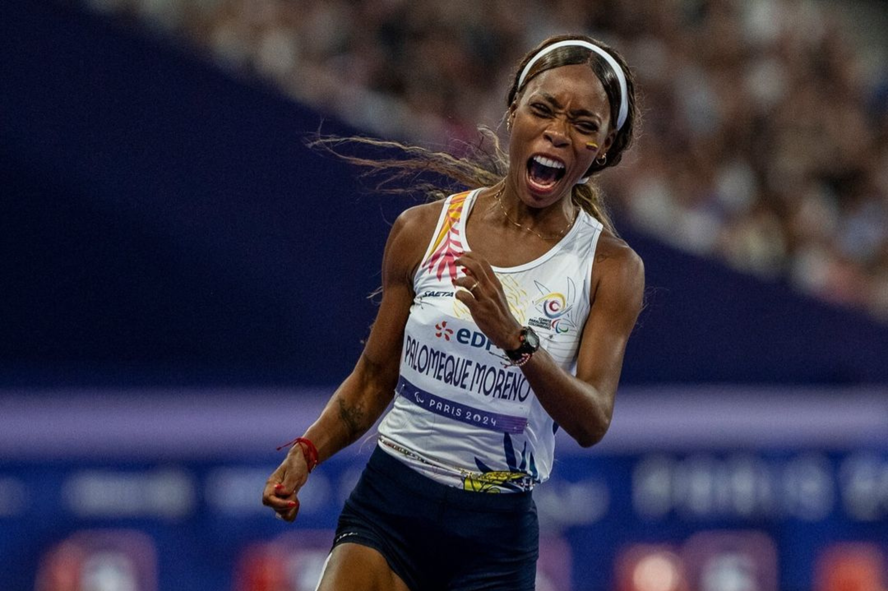 Karen Palomeque, oro y récord mundial en los Juegos Paralímpicos.