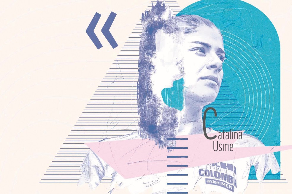 Catalina Usme, futbolista antioqueña.