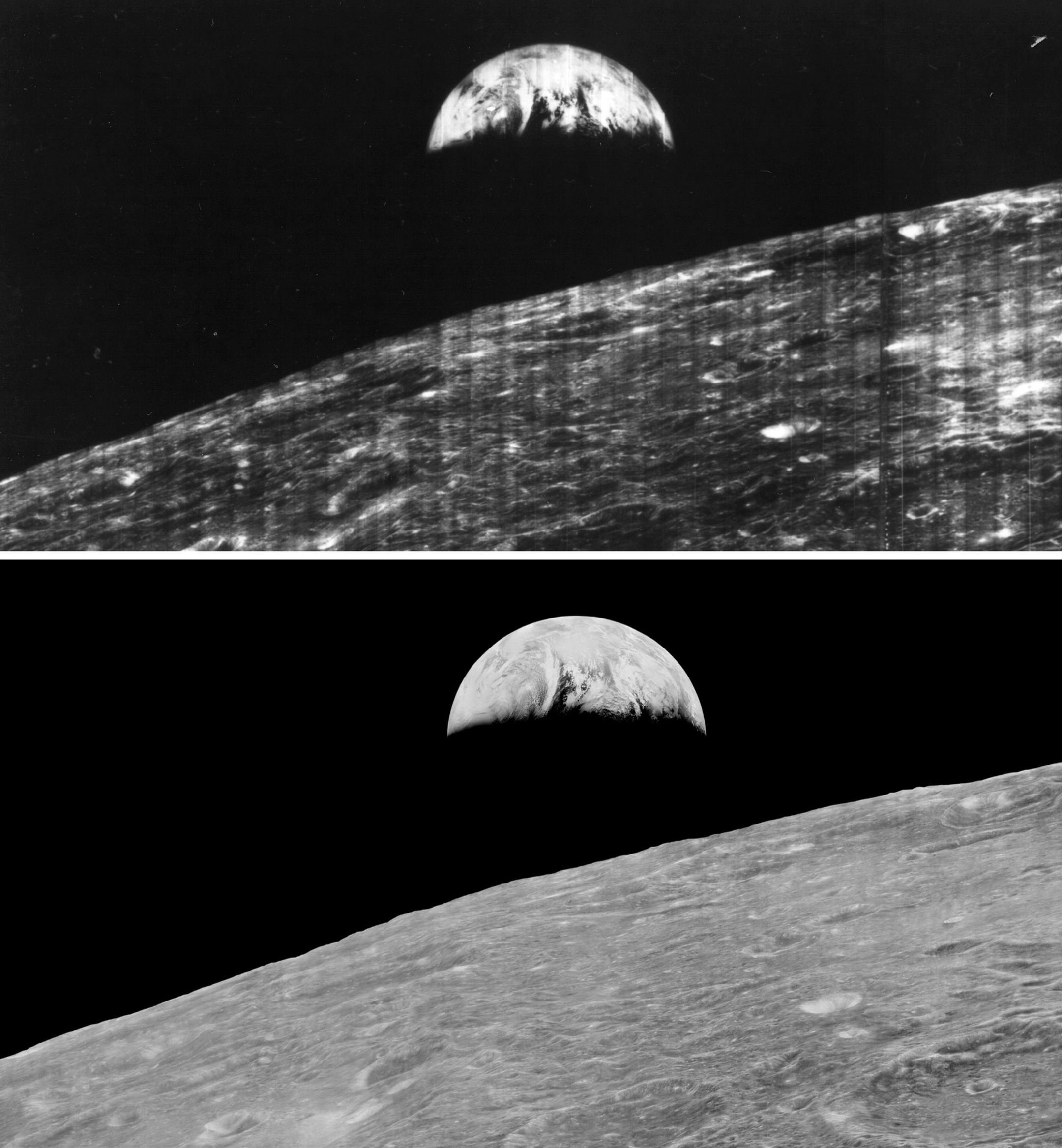 La Tierra vista desde la Luna