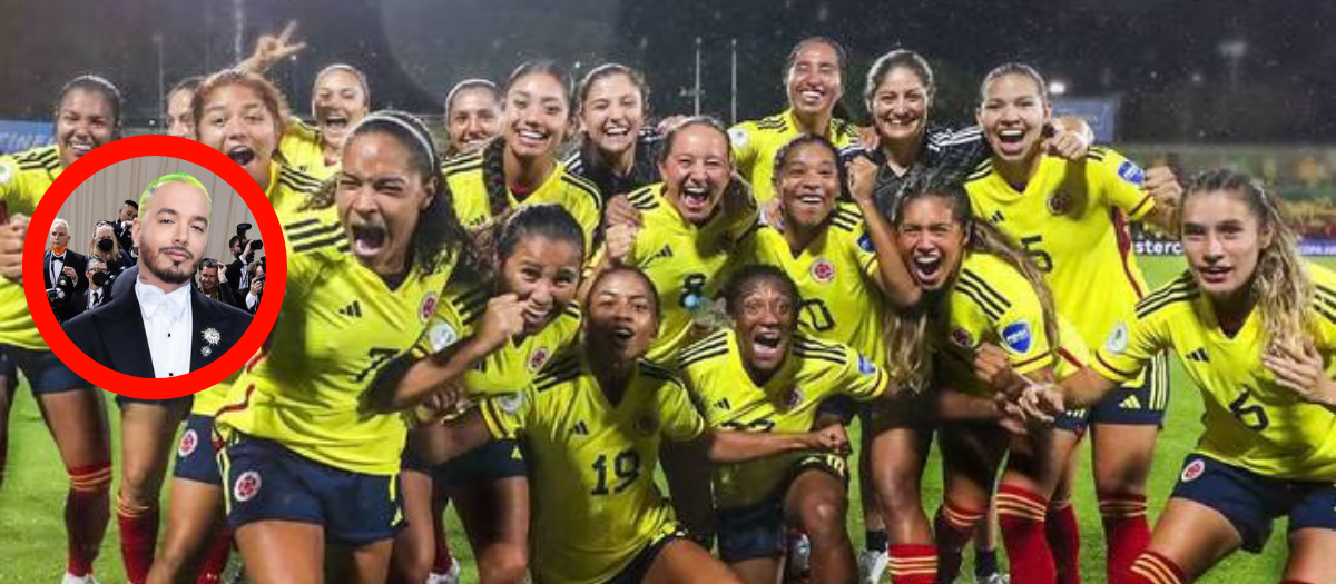 Video: Así fue como J Balvin celebró el triunfo de la Selección Colombia Femenina