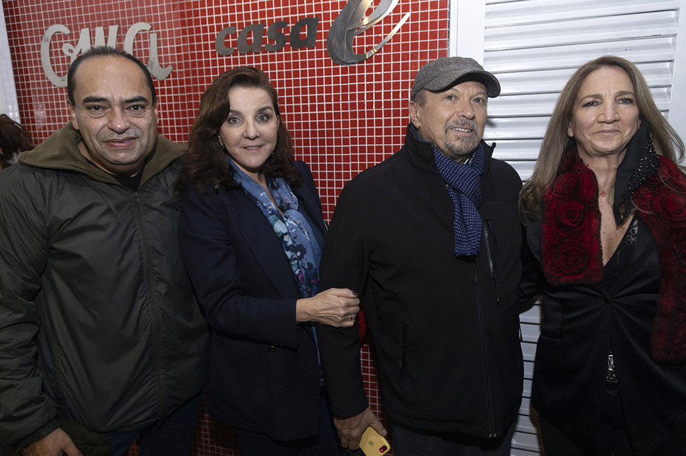 Hector Forero, Luces Velasquez, Federico Mendoza y Marcela Vazquez casa e tu tranquilo