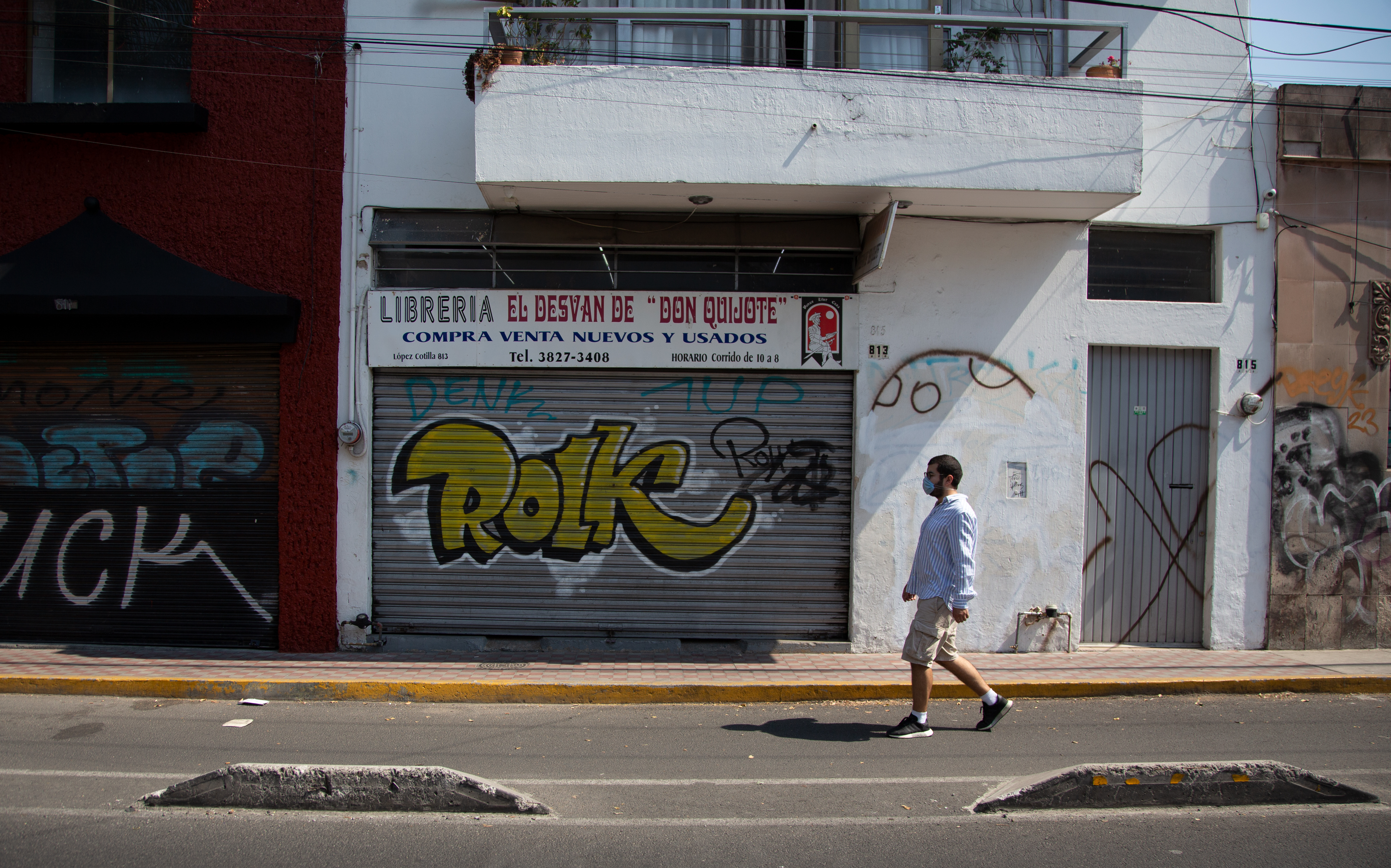 Crónica desde el encierro en México: el “exilio”, la pandemia y comprar libros