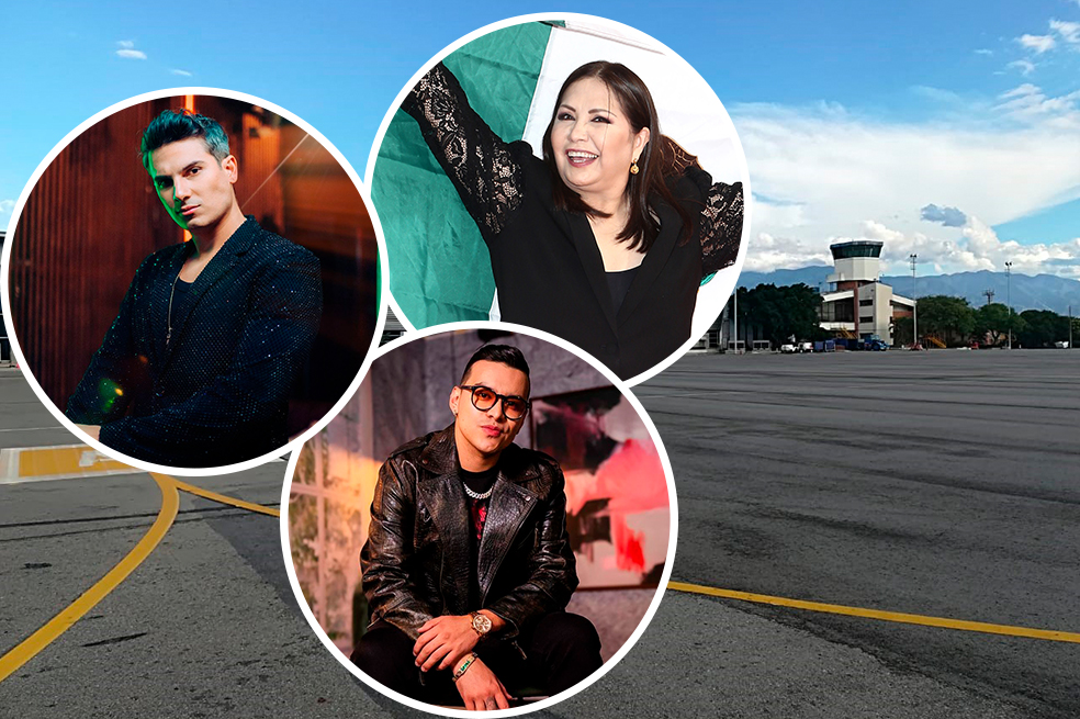 9 aviones privados con famosos cantantes llegan a Neiva para San Pedro
