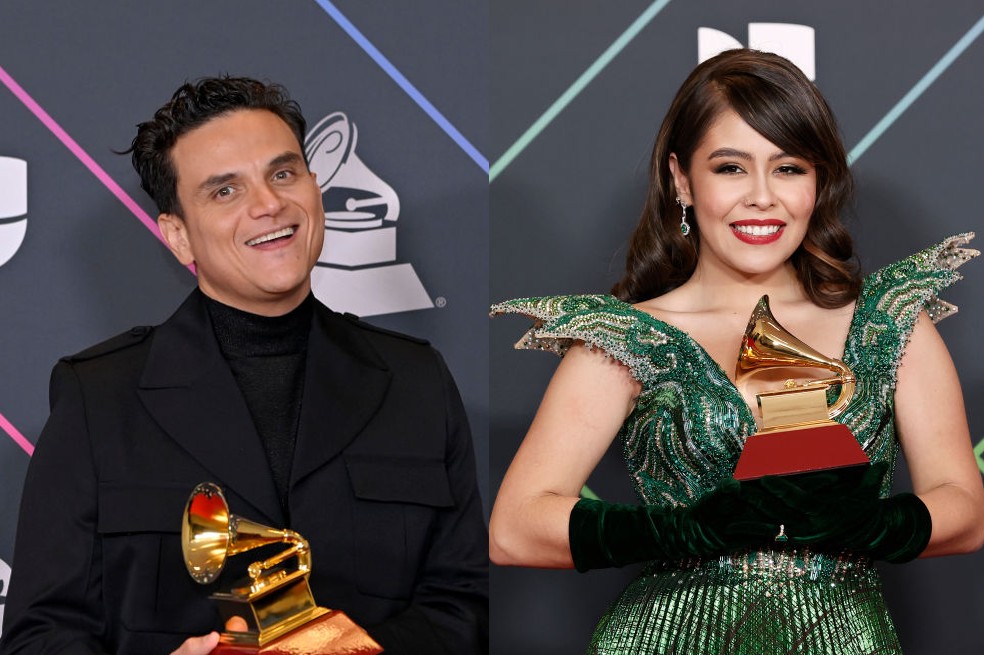 Silvestre Dangond y Juliana Velásquez rompieron en llanto en los Latin Grammy 2021