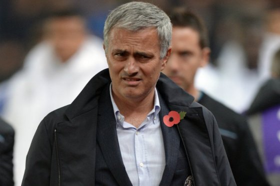 El actual técnico de Manchester United José Mourinho. Foto: AFP