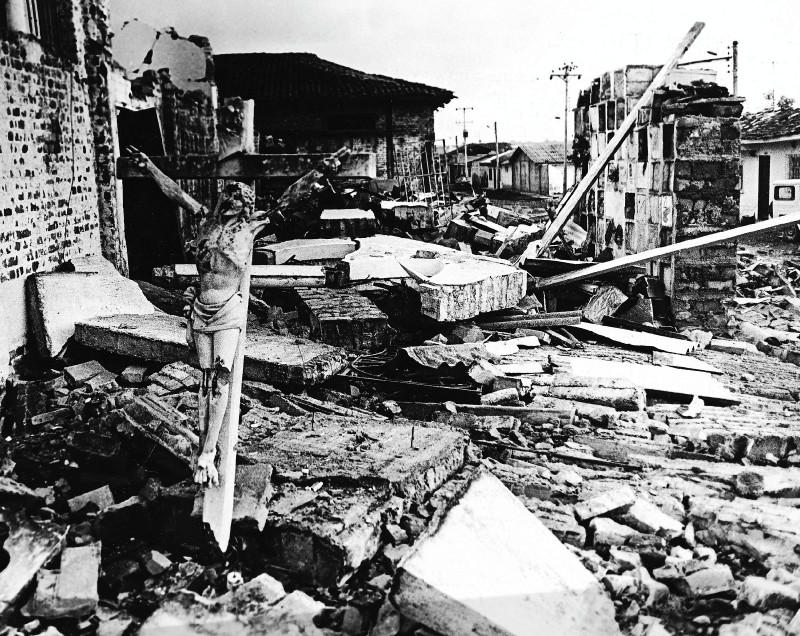 El terremoto de Popayán, ocurrido el 31 de marzo de 1983, a las 8:15 a.m., en pleno Jueves Santo.