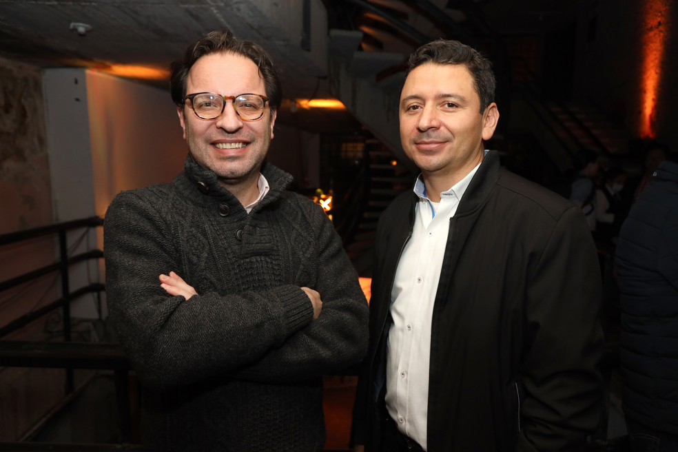 Carlos Roncancio y Alexander Rojas