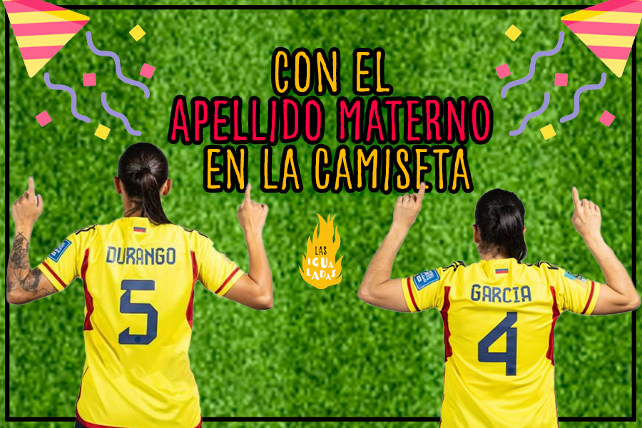 Las futbolistas de Colombia que usan el apellido materno en su camiseta