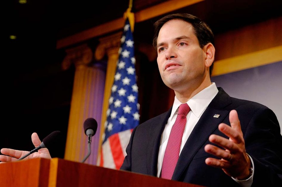 El senador republicano Marco Rubio. 