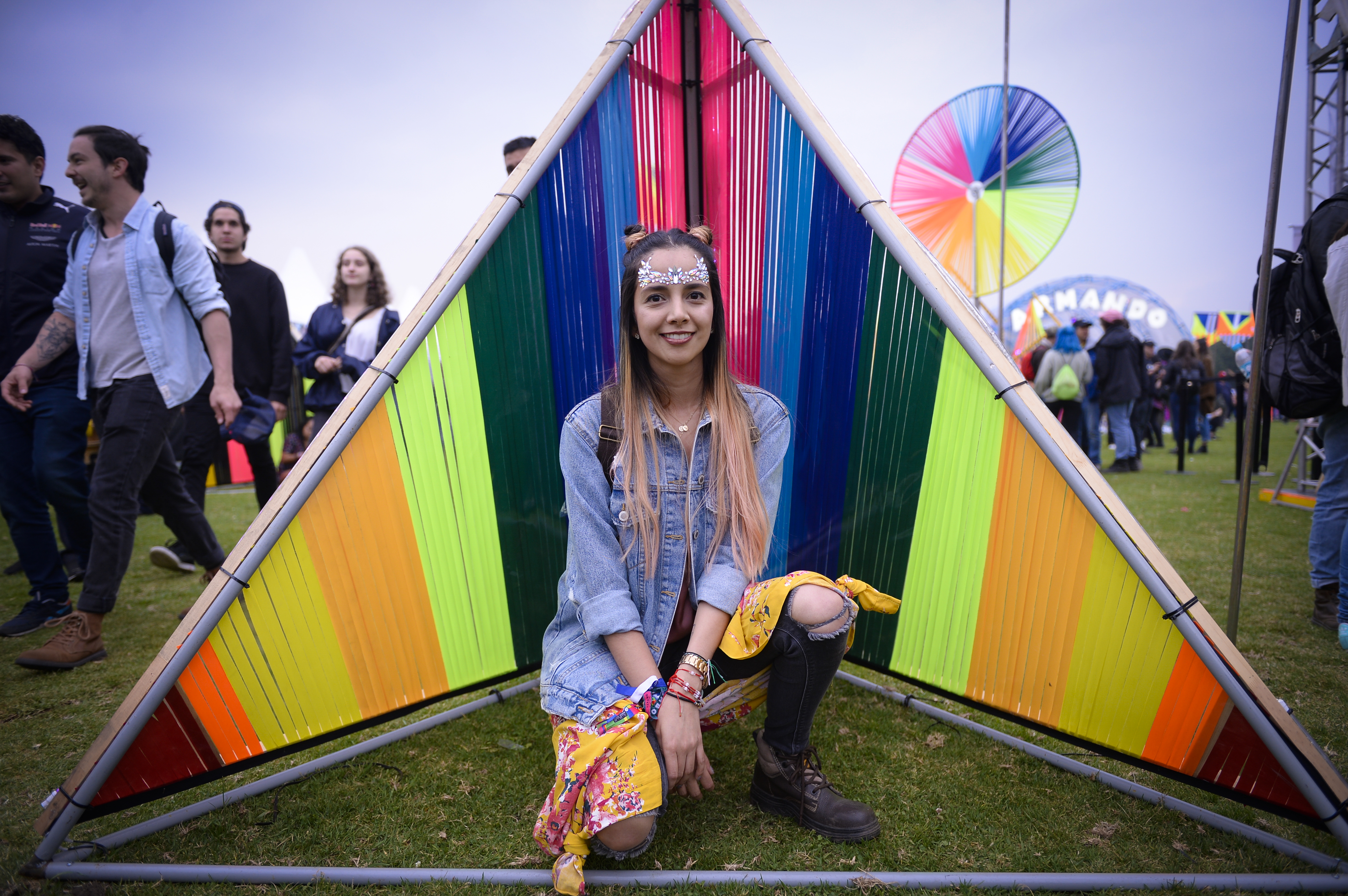 Zapatos para lluvia: La tendencia latente en Estéreo Picnic para evitar mojarse