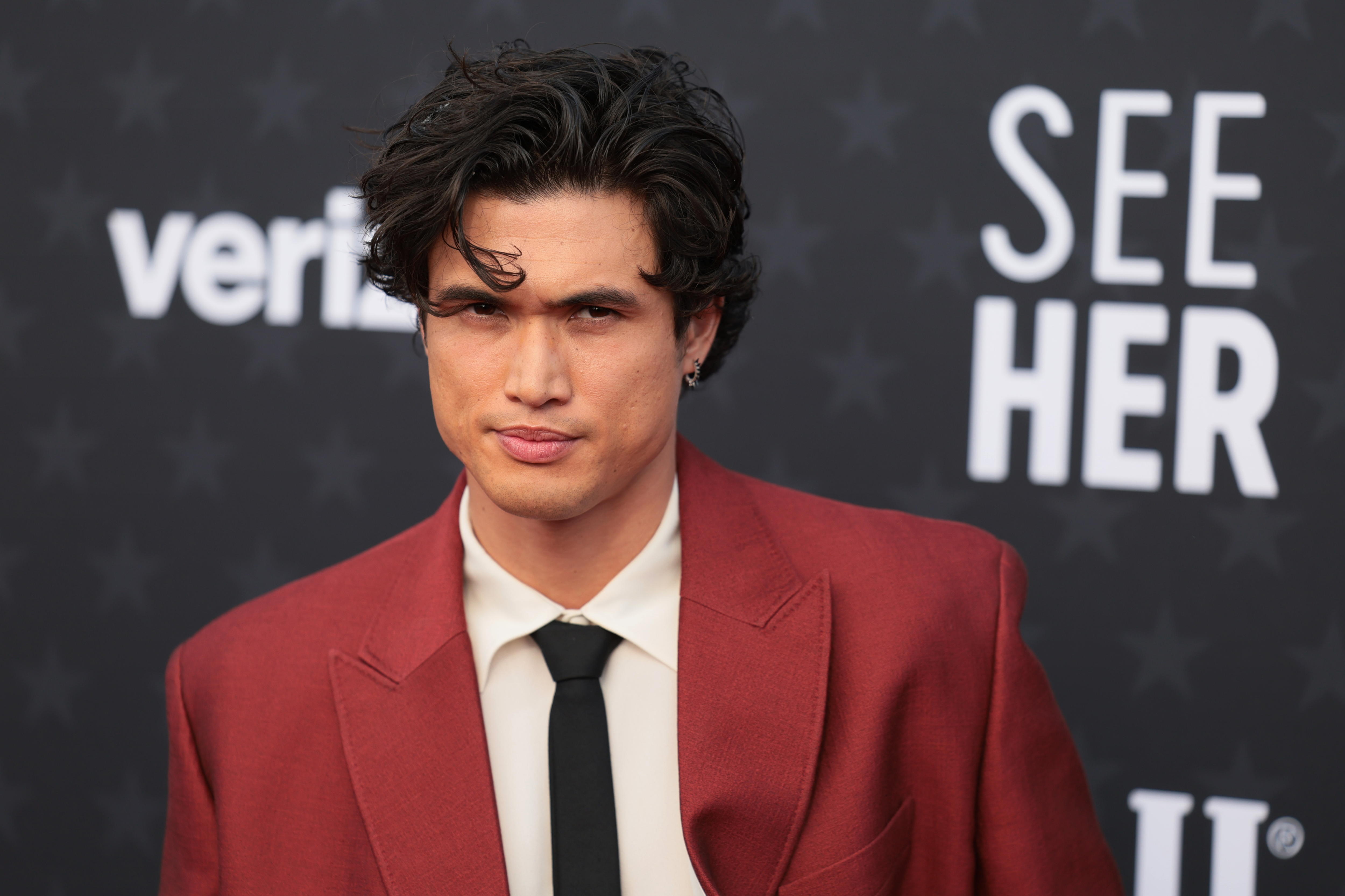 Santa Monica (United States), 14/01/2024.- US actor Charles Melton attends the 29th Critics Choice Awards at The Barker Hangar in Santa Monica, California, USA, 14 January 2024. EFE/EPA/ALLISON DINNER