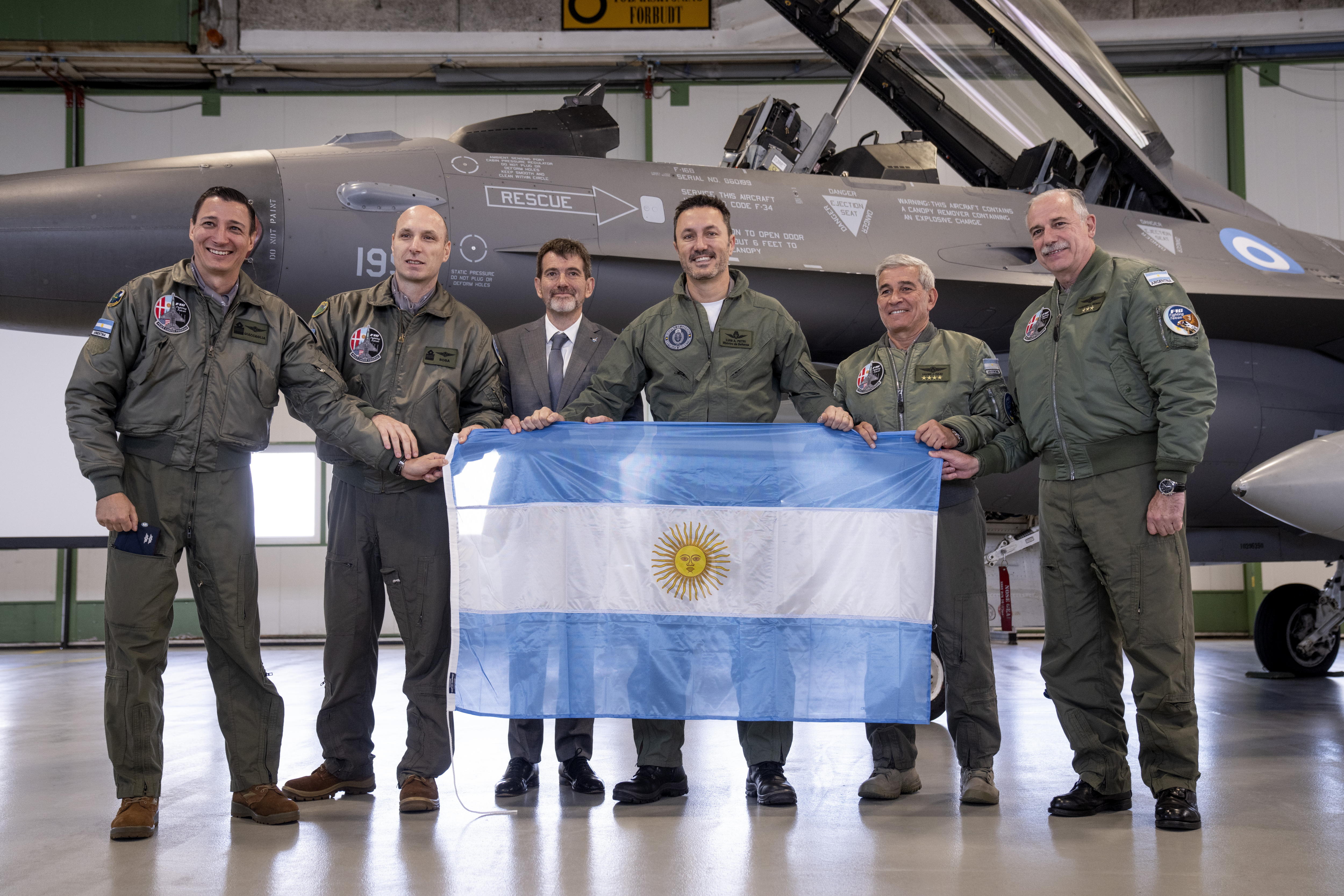 Argentina modernizó su defensa aérea con la compra de 24 aviones F-16