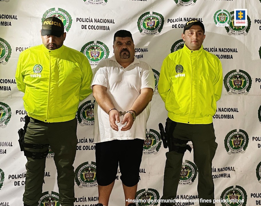 Capturan a ciudadano albanés que tenía circular roja de Interpol por narcotráfico