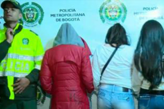 Retenidas tres niñas que robaron a un taxista al sur de Bogotá