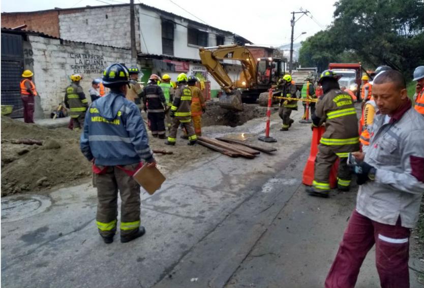 En el sector de San Germán ocurrieron los hechos.  / Foto Secretaría de Movilidad de Medellín