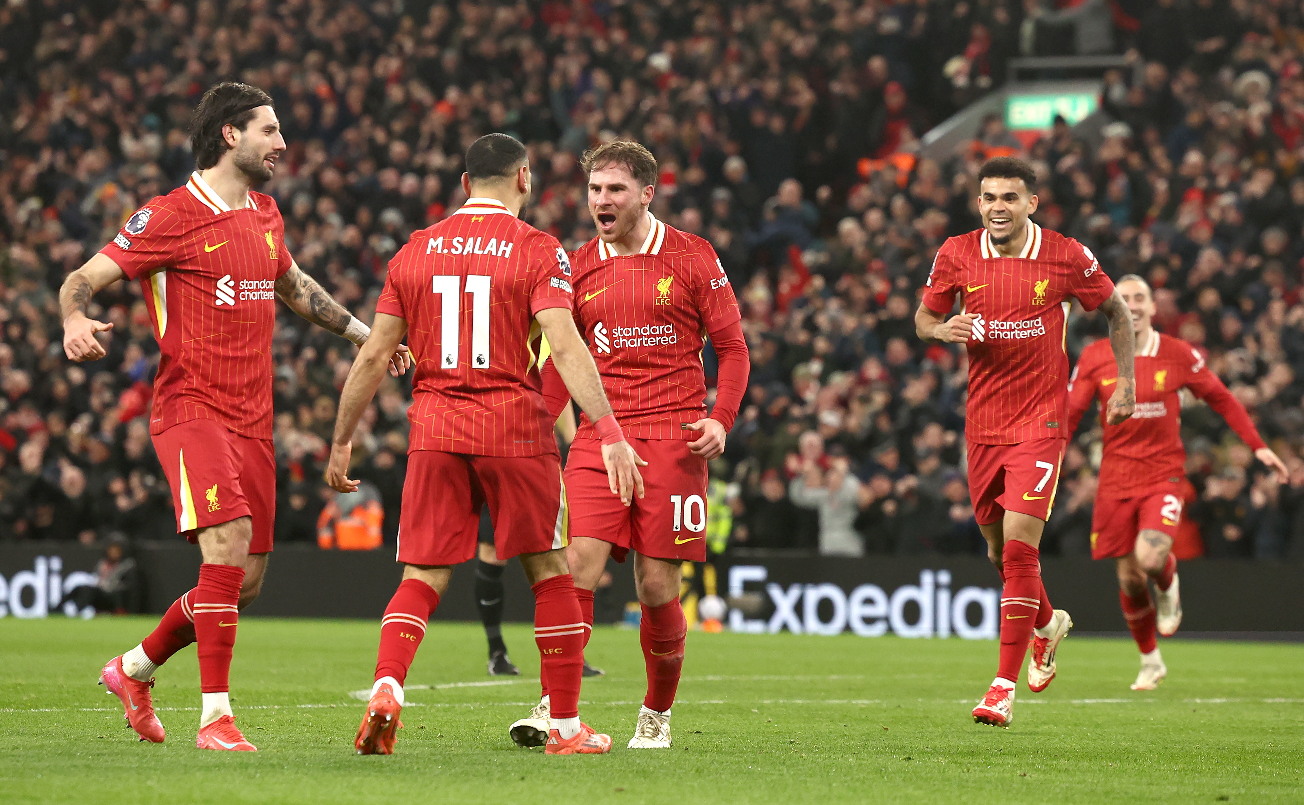 Así quedó la tabla de la Premier League tras la victoria de Liverpool de Luis Díaz