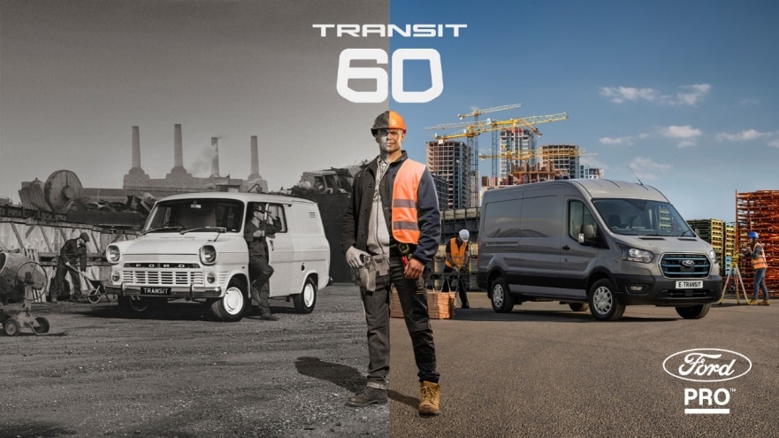 Ford Transit cumple 60 años. Así se ha renovado la furgoneta para las empresas