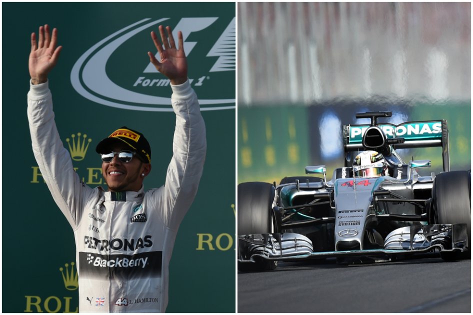 Lewis Hamilton se impuso con autoridad en el Gran Premio de Australia