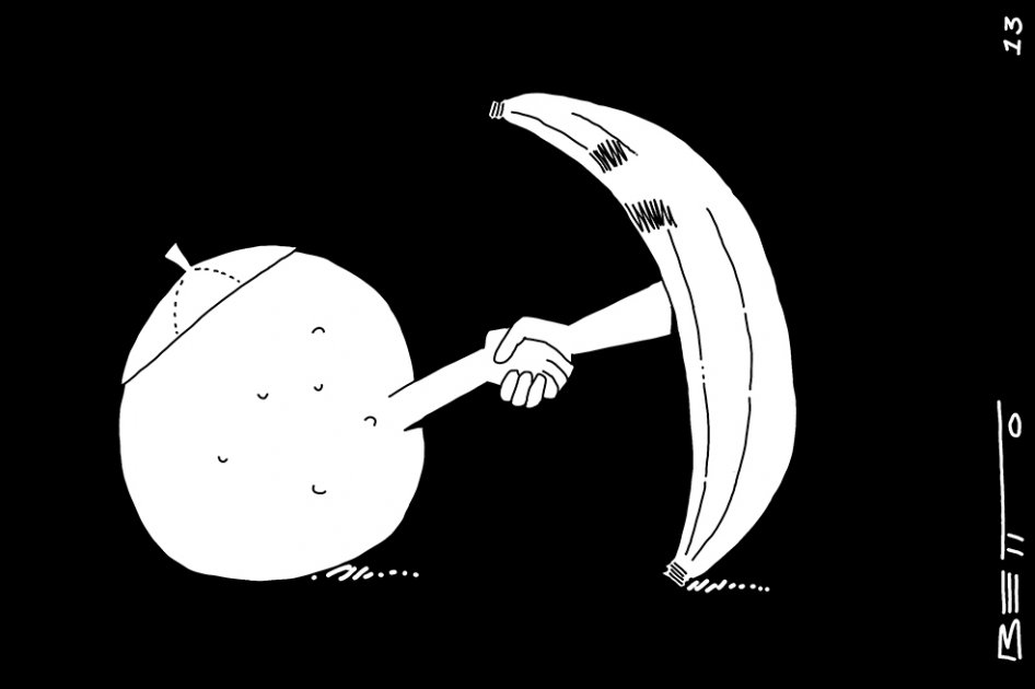 Papa y maduro