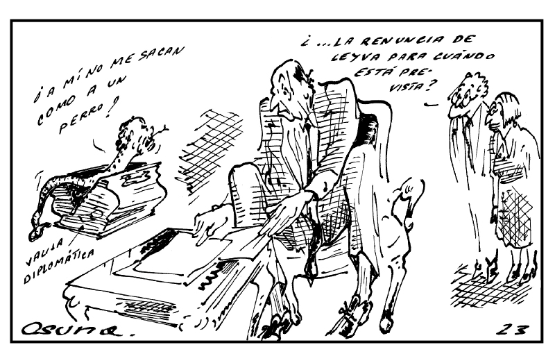 Canciller desautorizado