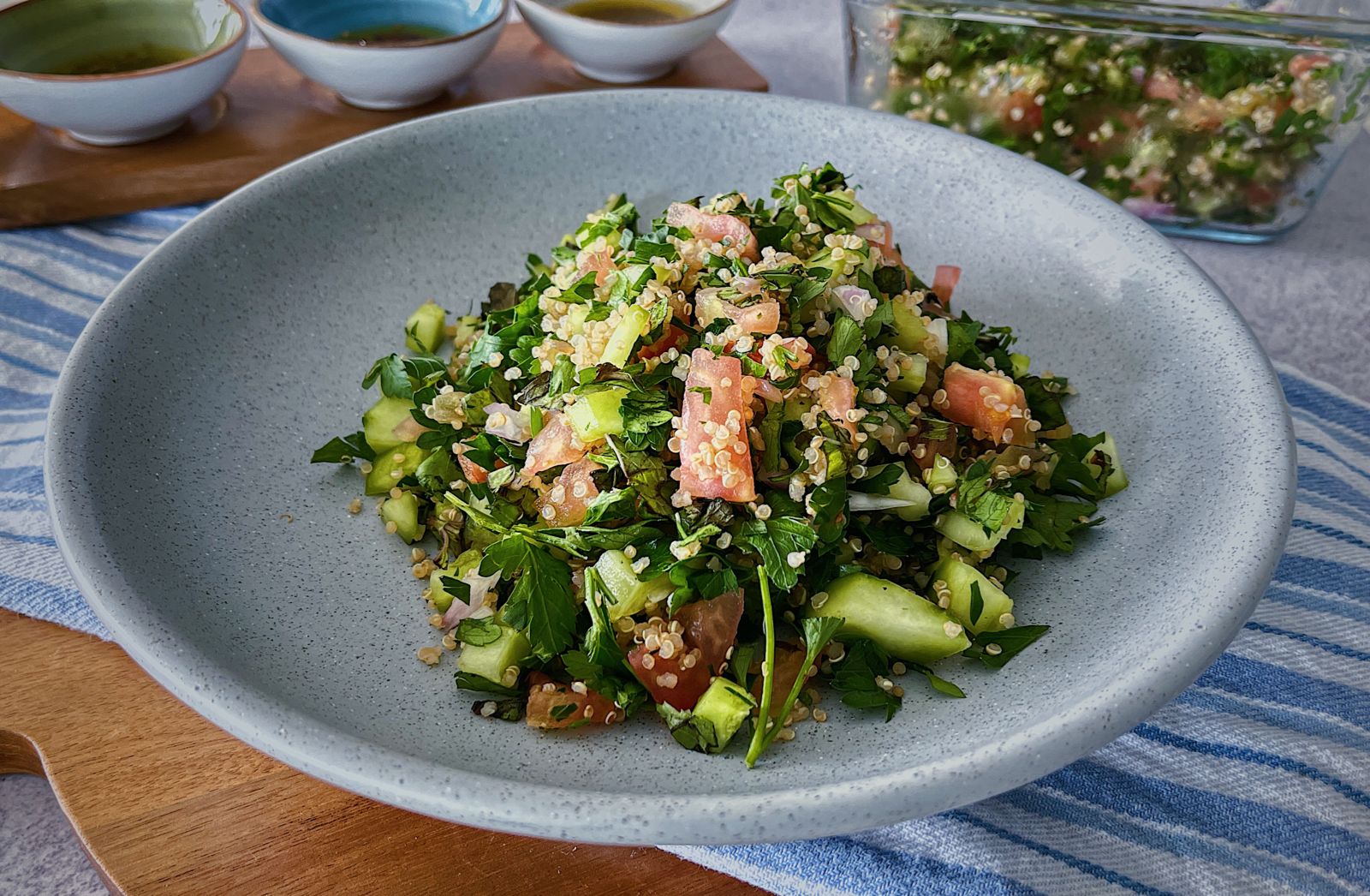 Cuatro pasos para llevar a tu mesa una exquisita ensalada tabulé