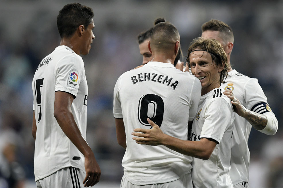 Karim Benzema lidera al Real Madrid en la goleada frente al Leganés