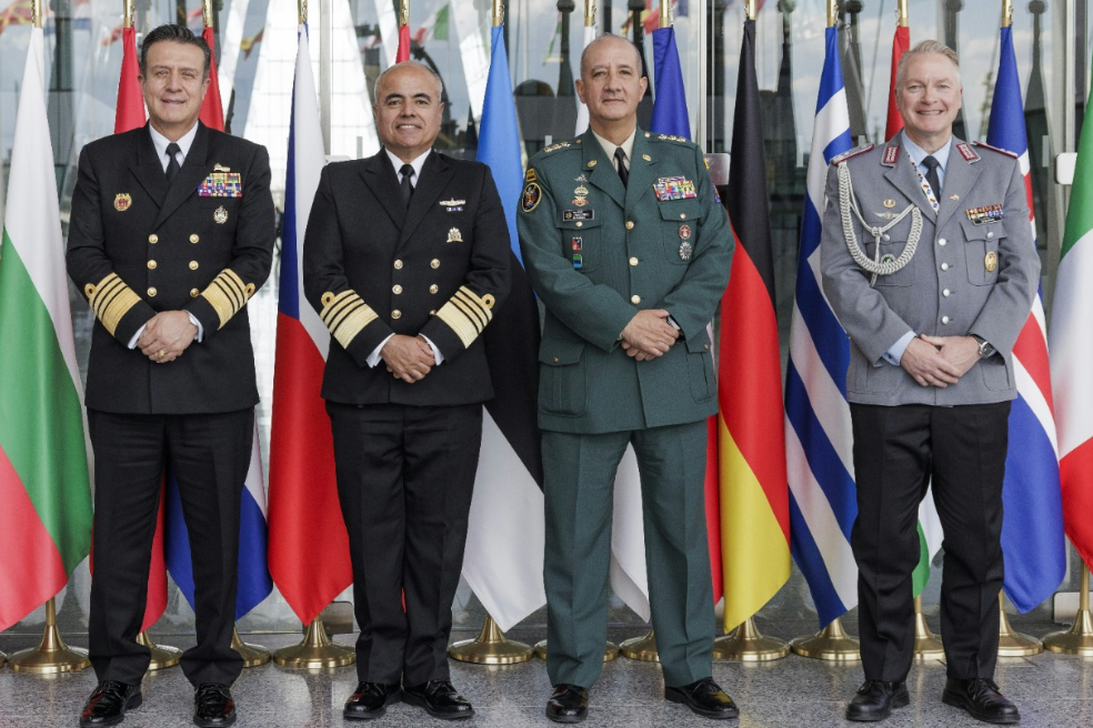 Detalles de la agenda de las Fuerzas Militares de Colombia en la OTAN (Bélgica)