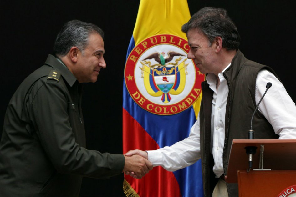 Óscar Naranjo será el vicepresidente ante renuncia de Vargas Lleras