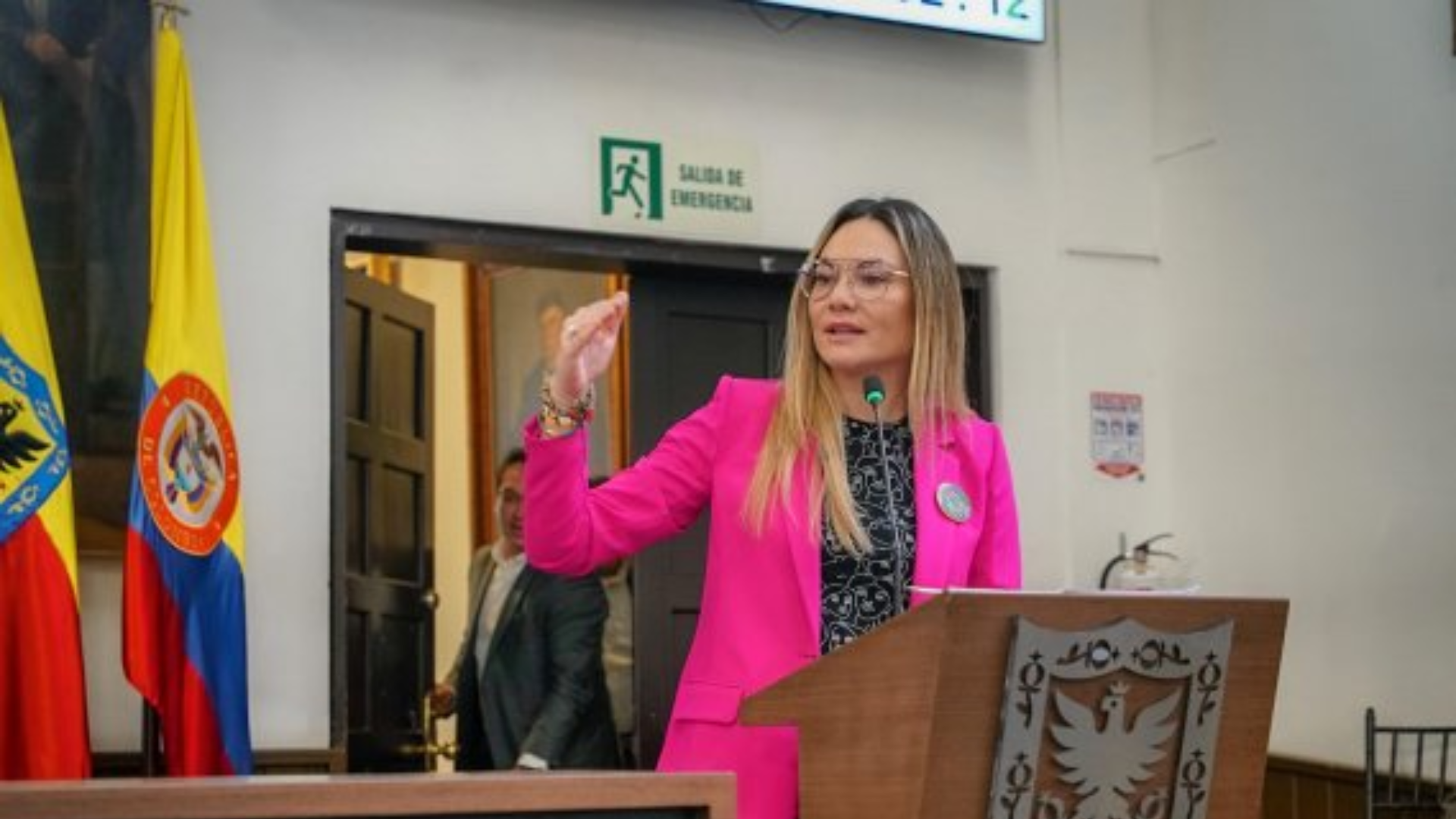Concejal María Clara Name testifica en la Corte por caso de corrupción en la UNGRD