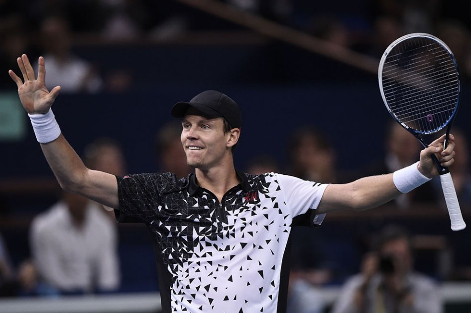 Tomas Berdych, a semifinales en París-Bercy. Foto: AFP