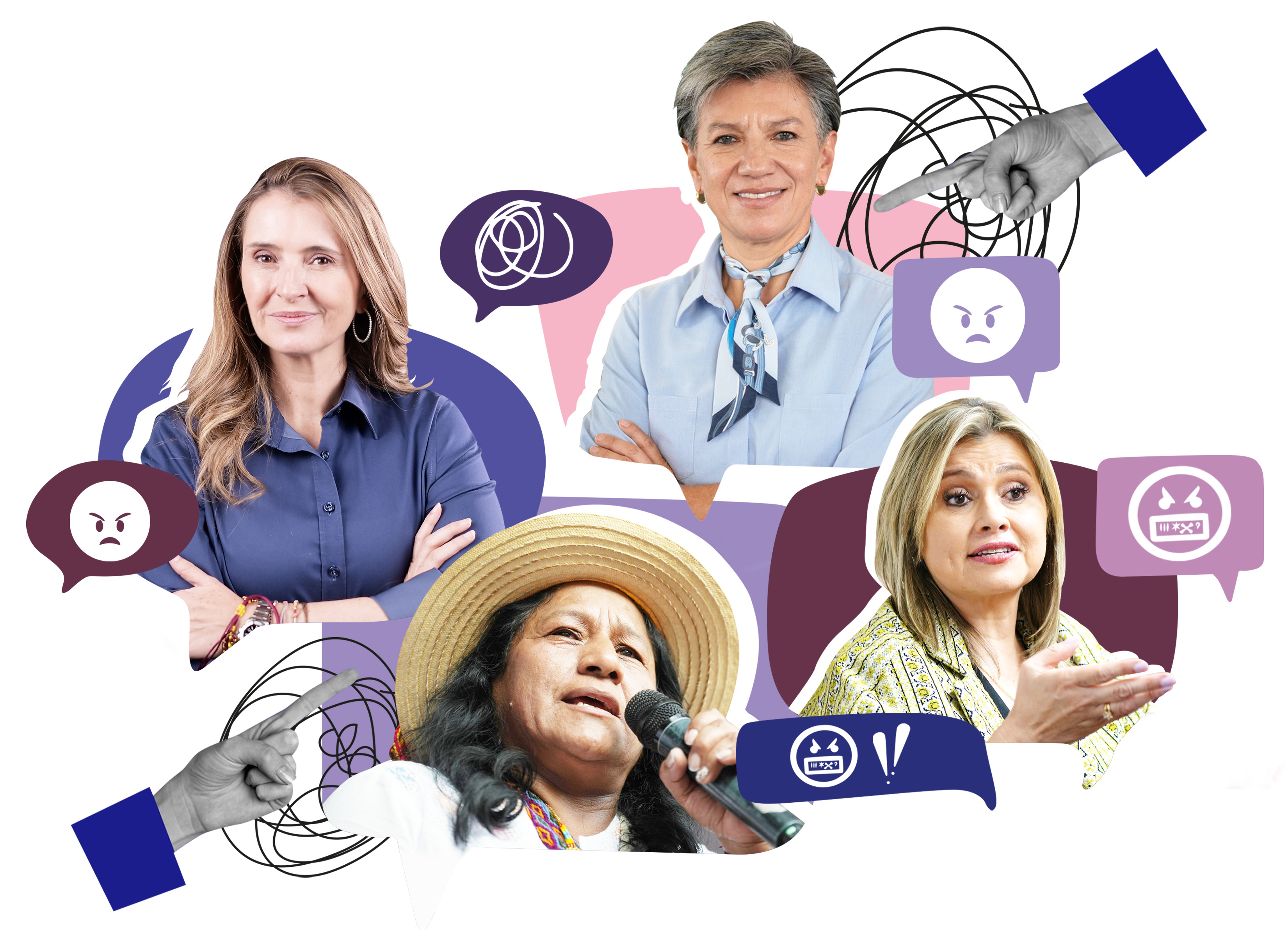 “Machorra”, “histérica” o “irrelevante”: los ataques a mujeres en las campañas electorales