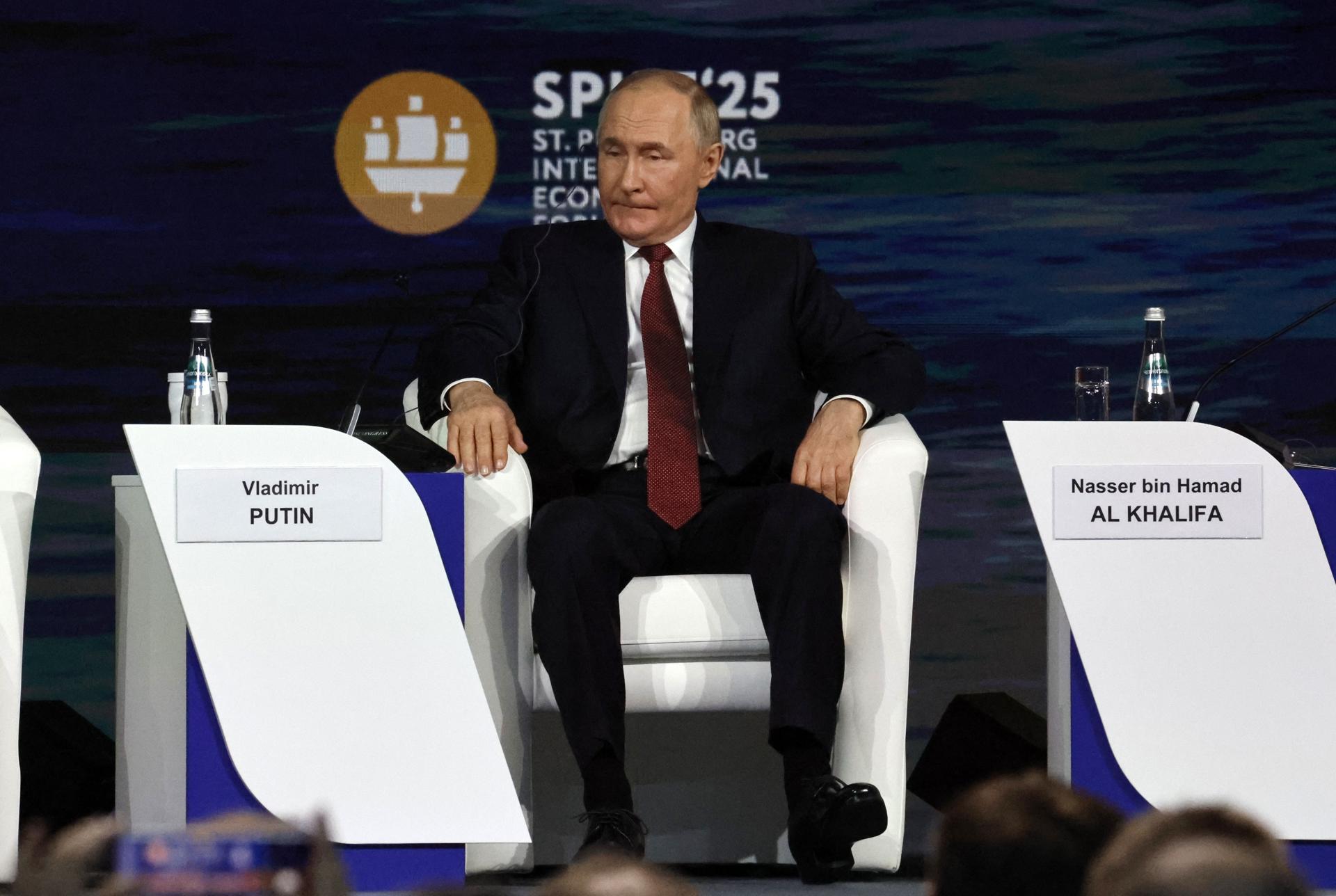Putin condena ataques contra Irán y dice que Ucrania y Rusia son un mismo pueblo
