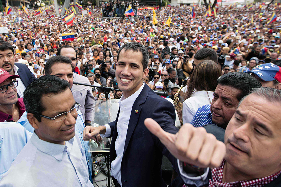 Juan Guaidó ya se encuentra en Venezuela bajo temores de arresto